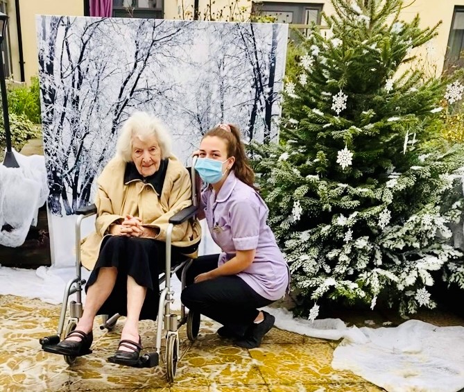 Christmas is all faun and games at a Stroud care home